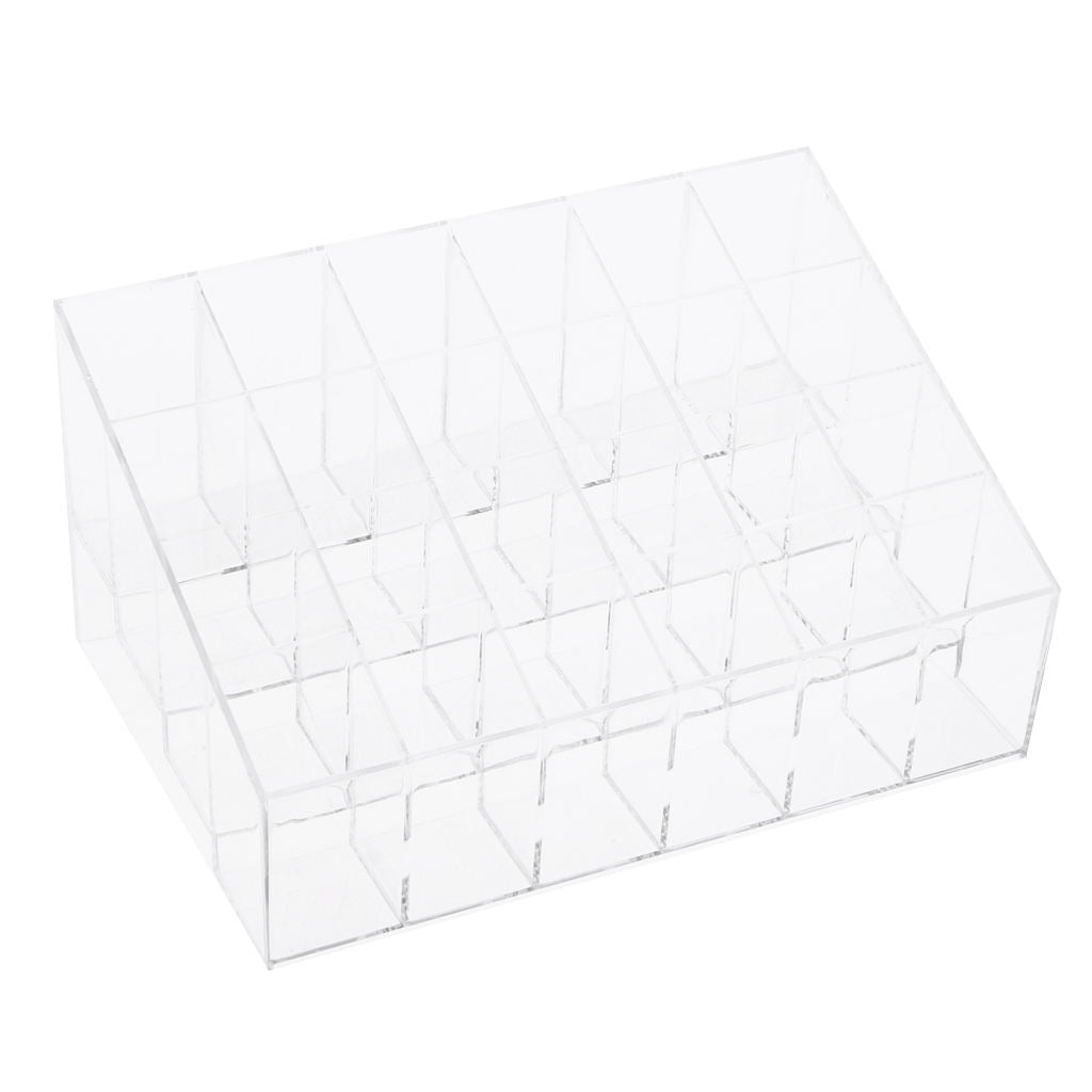 24 Grids Makeup Holder Organizer Display Stand for Lipsticks,Lip