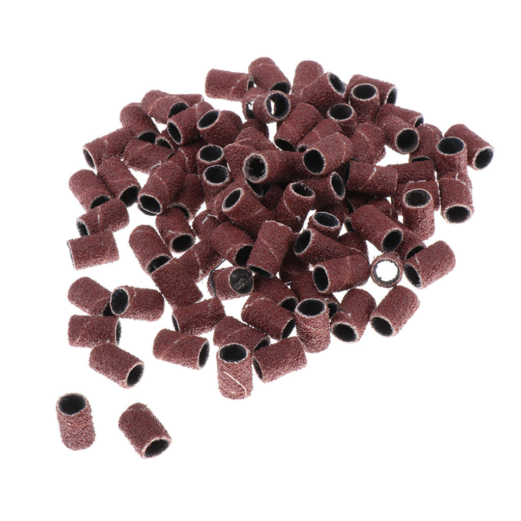 Set of 300 Nail Drill Sanding Bands Gel Polish Remover Polishing Files Tools