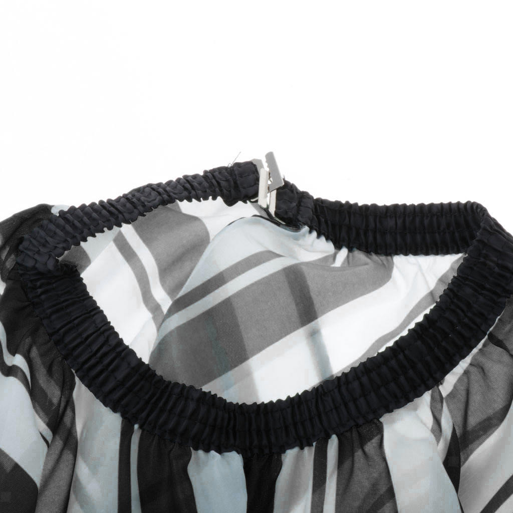 2 Pack Nylon Hairdressing Cutting Cape Waterproof Perming Salon Cape Cloak