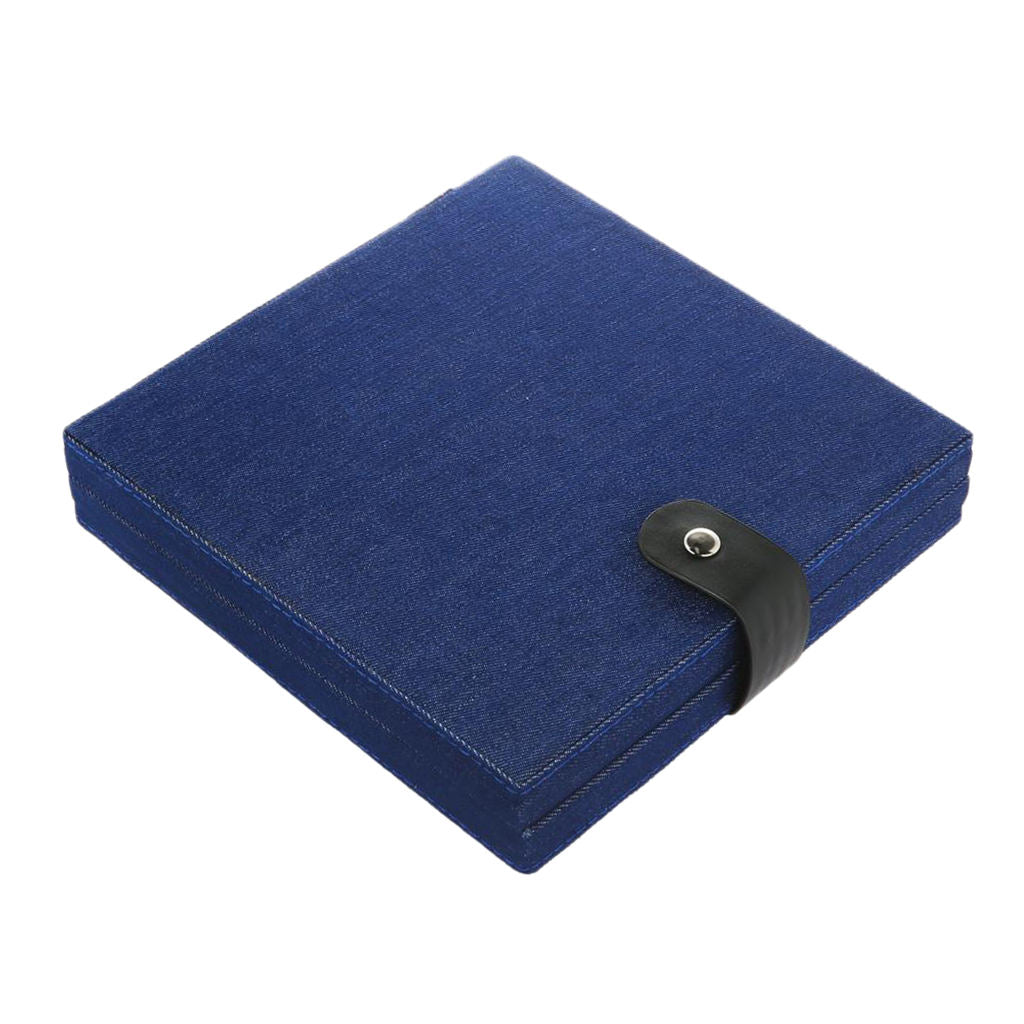Durable Square Hair Styling Scissors Clips Combs Case Pouch Hold 7 Scissors