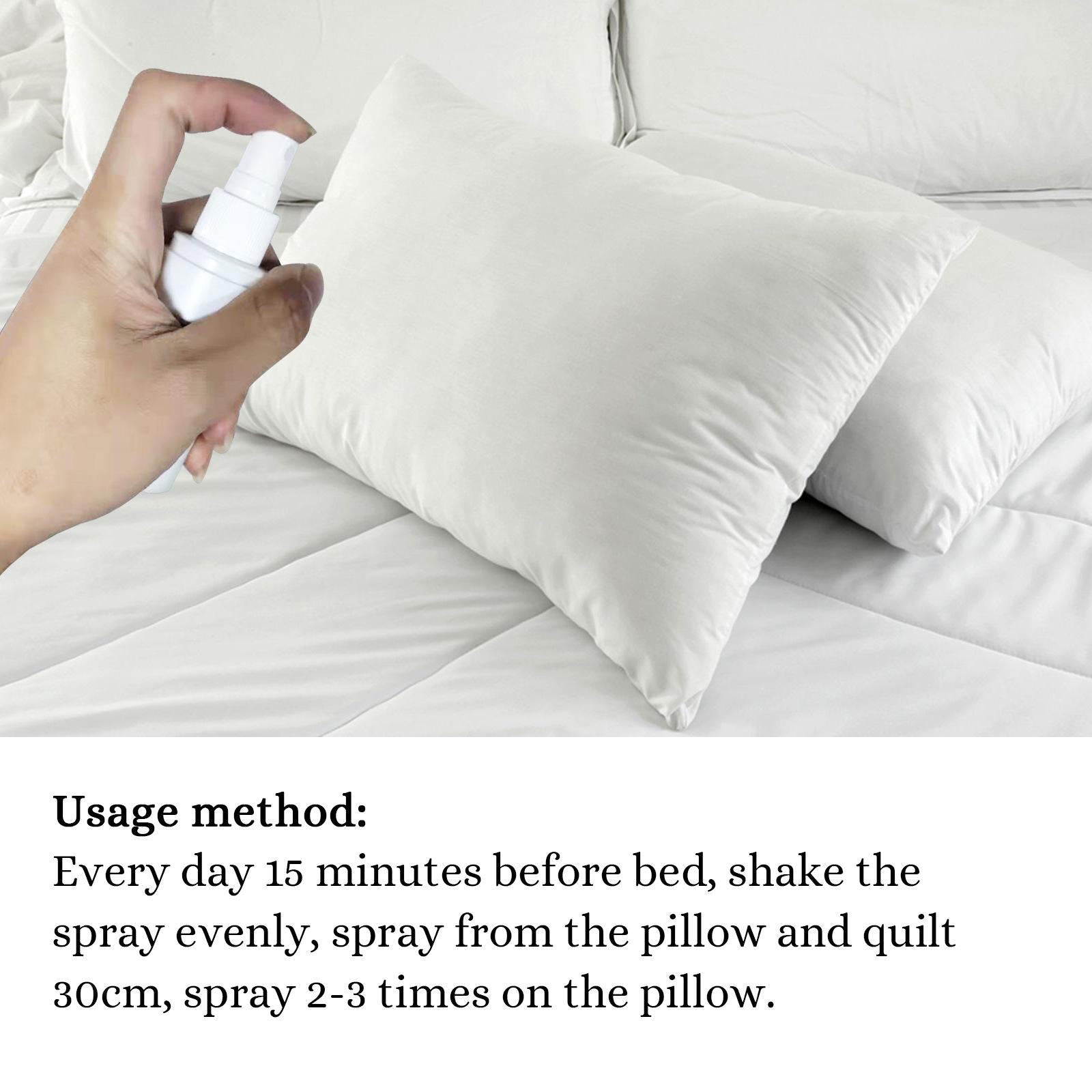 Sleep Pillow Spray Mist Natural Sleep Aid for Rooms Improve Sleep Quality
