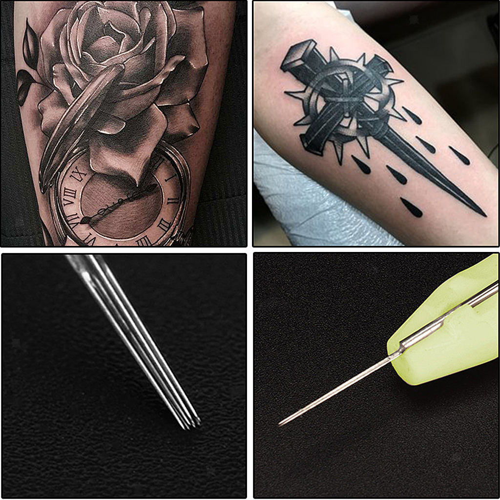 Hand Poke Stick Tattoo Kit Tattoo Poke Pen Bandage DIY Tattoo Supply Kit