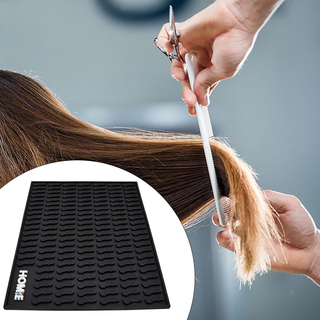 Mat for Hair Styling Tools Station Mat Tray for Hair Straightener Flat Iron