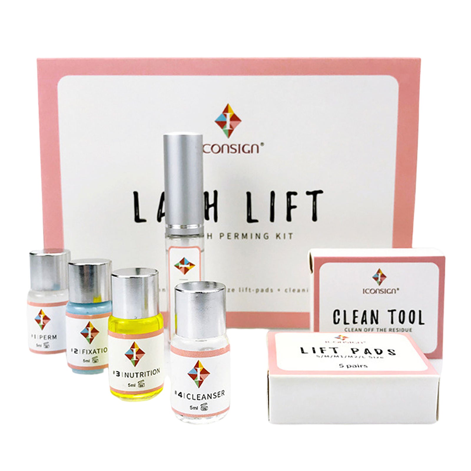Lash Lift Kit Eyelash Extensions Suitable for Salon Safe Perming Wave