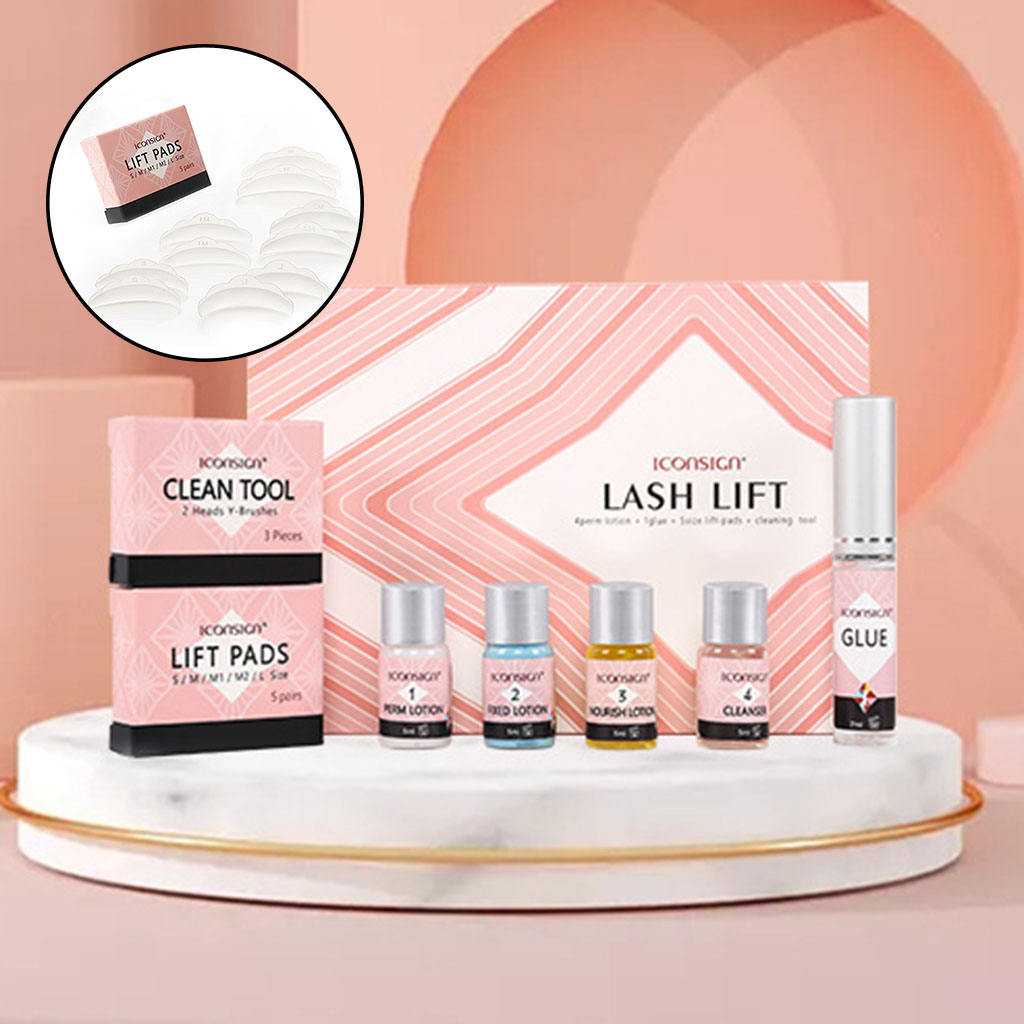 Lash Lift Kit Semi-Permanent Curling Perming Wave Glue Upgraded Version