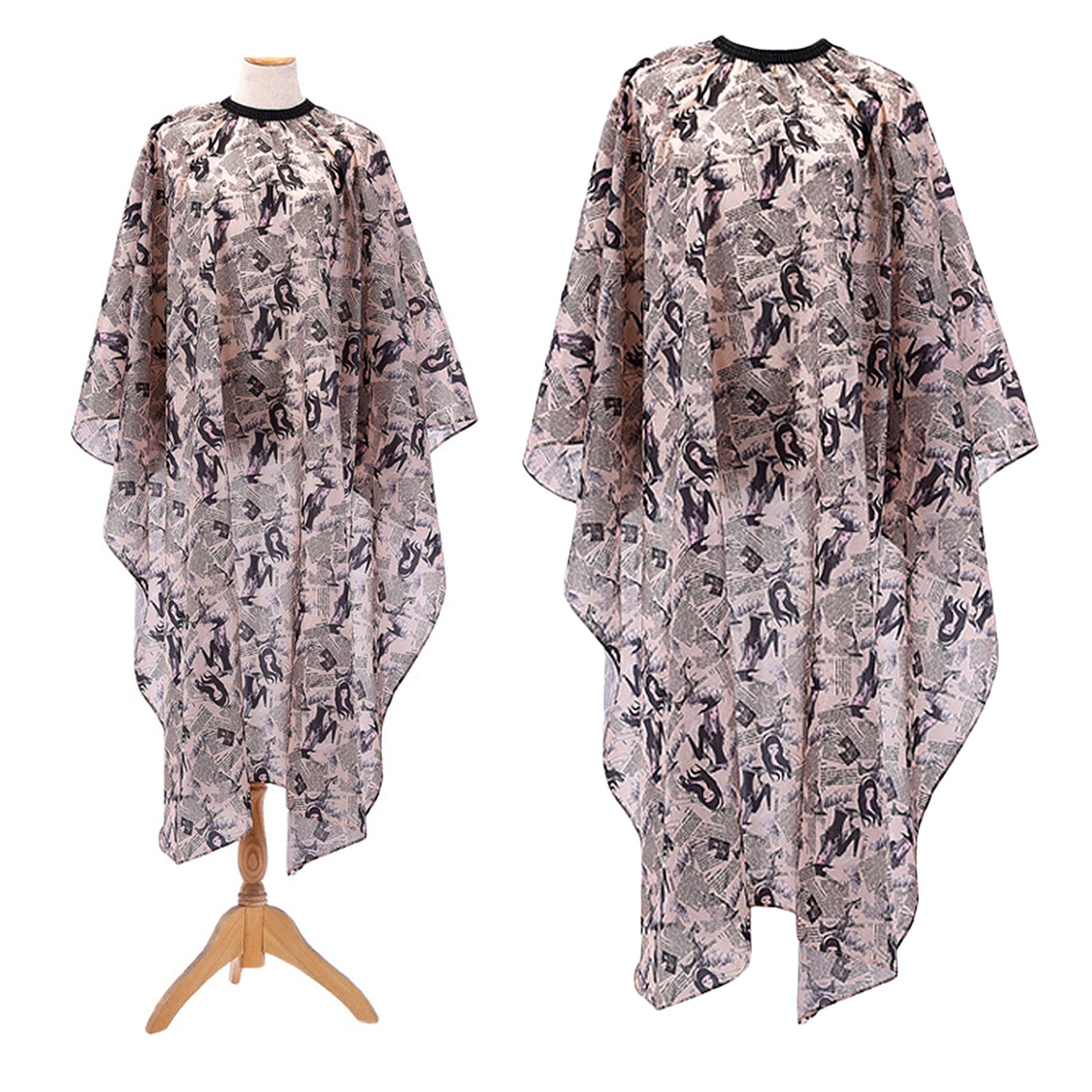 Professional Hairdressing Salon Cape with Closure Snap Barber Styling Cape