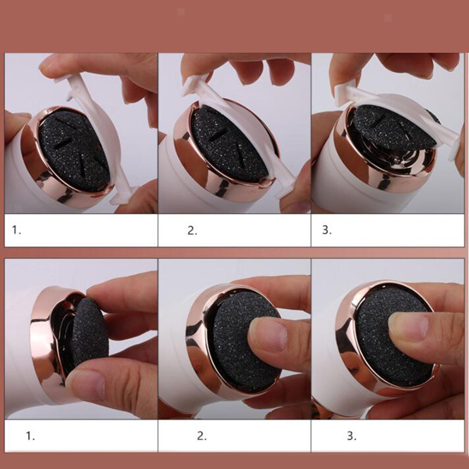 Electric Callus Remover Pedicure Electronic Foot File Cracked Skin Remover