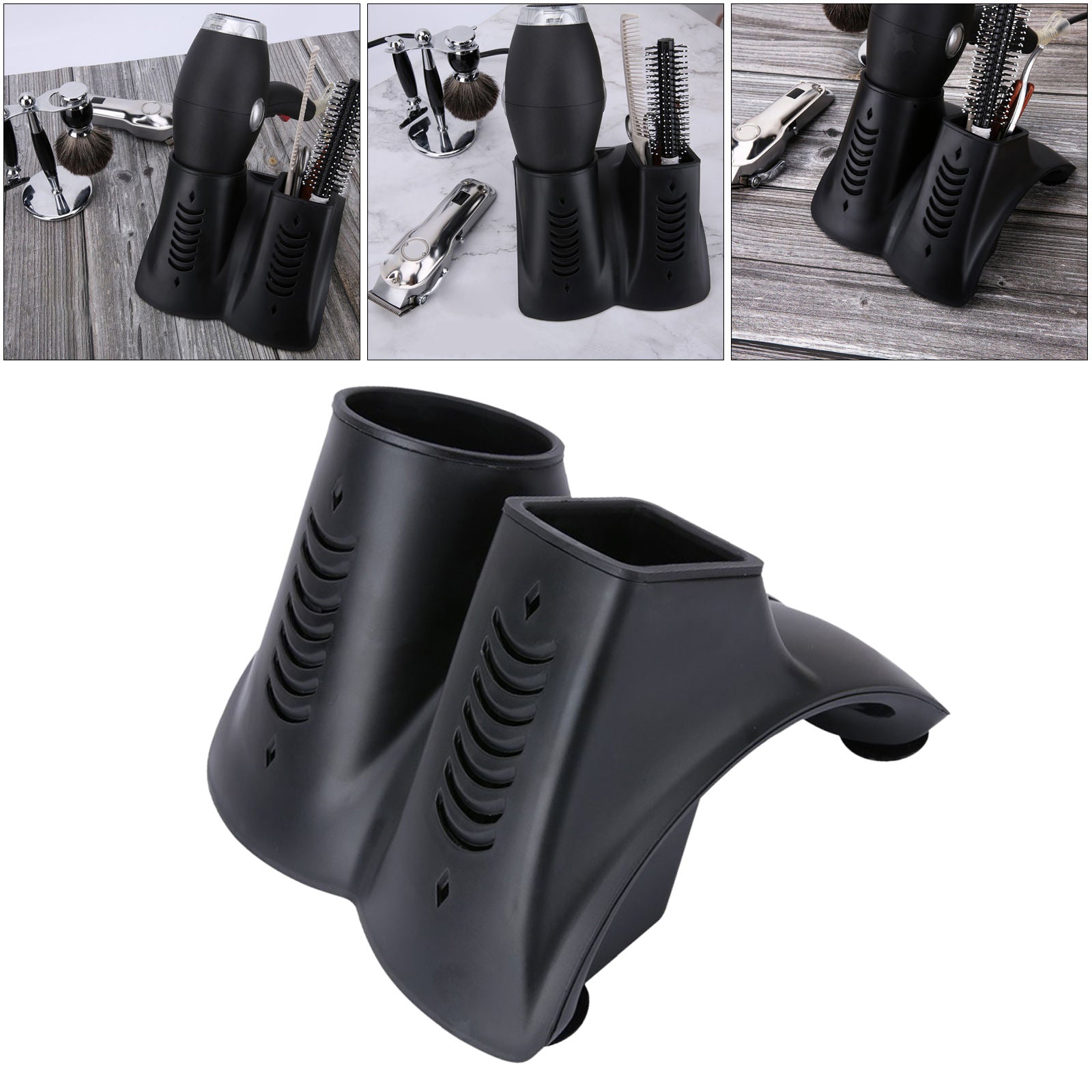 Hair Dryer Holder Holder Combs Organizer Stand for Countertop Accessories