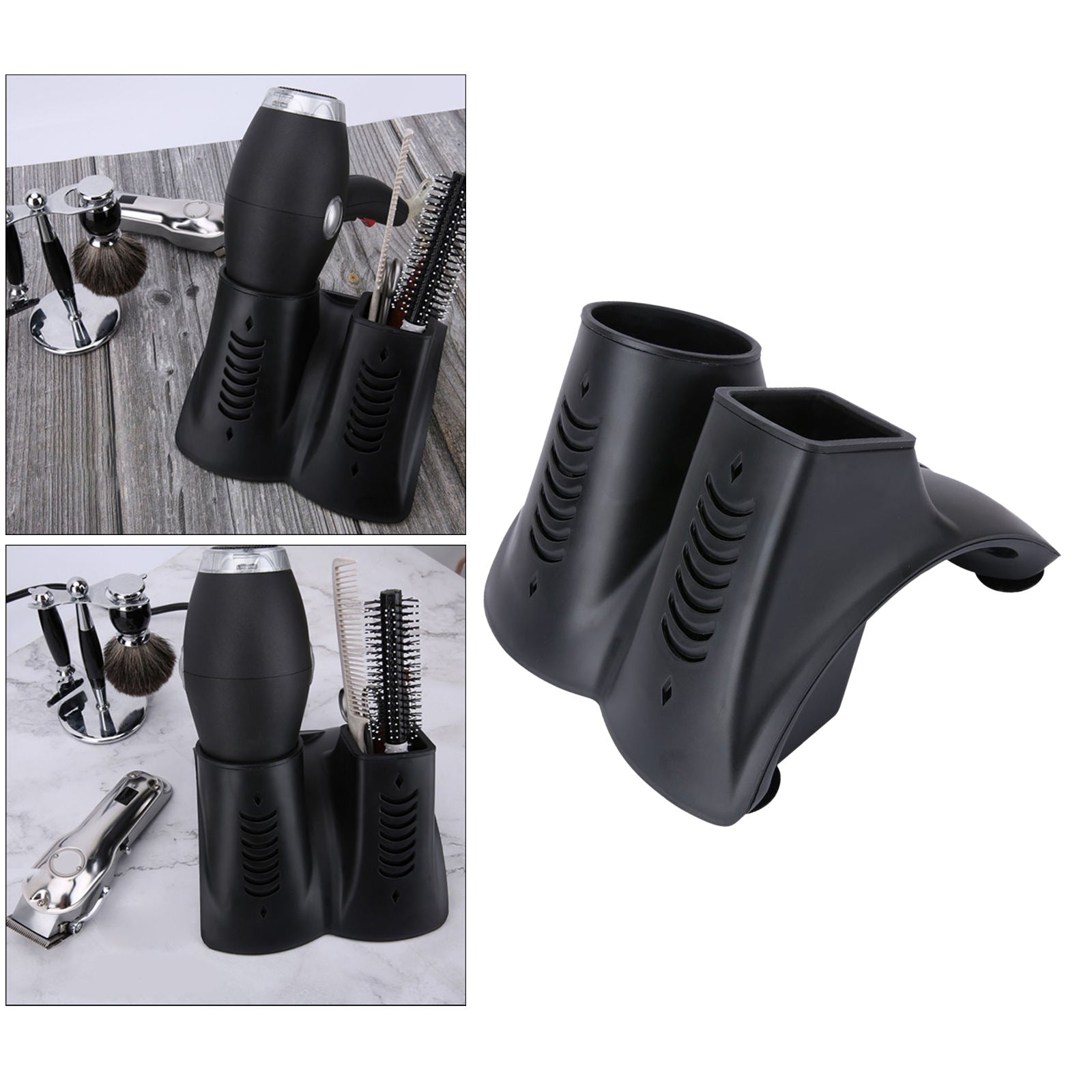 Hair Dryer Holder Holder Combs Organizer Stand for Countertop Accessories