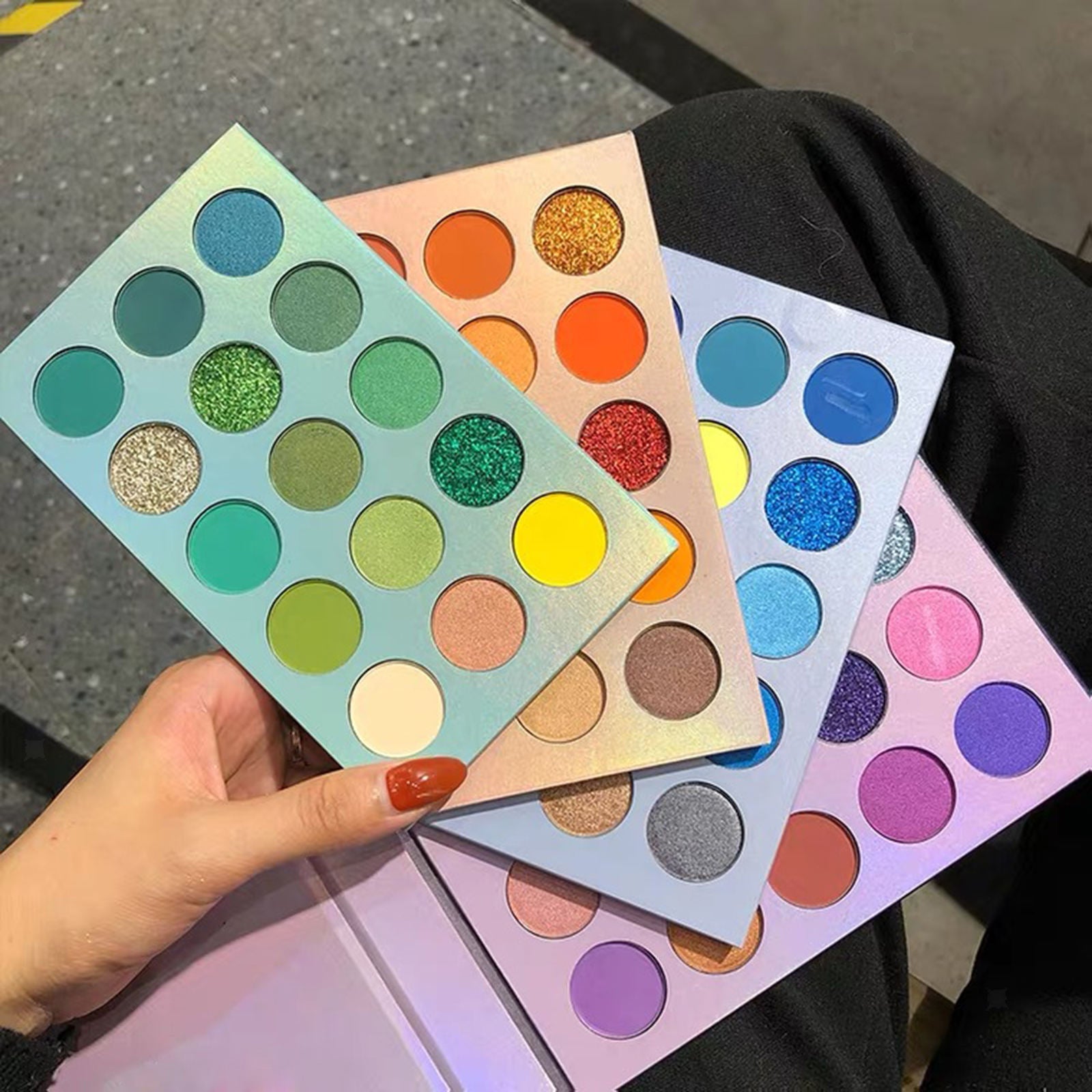 Eyeshadow Palette 60 Color Blendable Makeup Board for Beginners Shimmers