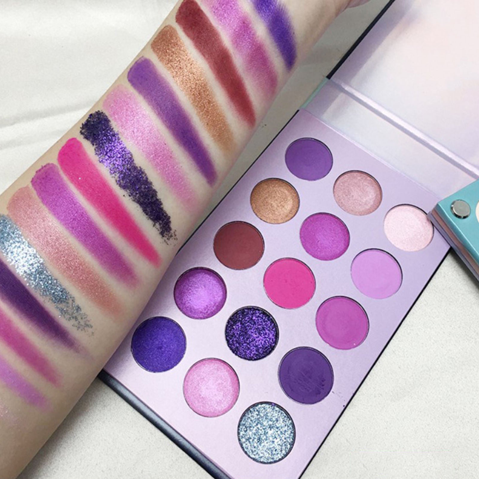 Eyeshadow Palette 60 Color Blendable Makeup Board for Beginners Shimmers