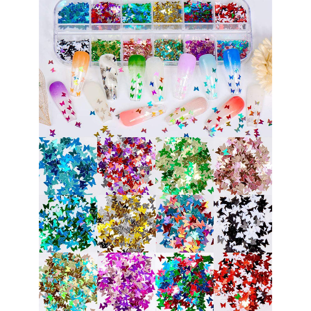 48 Pieces Nail Art Stickers Lasting Effect Fruit Shaped Colorful Charming Nail