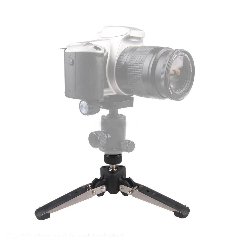 Mini Tripod Feet 3-Legs Support Stand Base 1/4" For Benro  Monopod