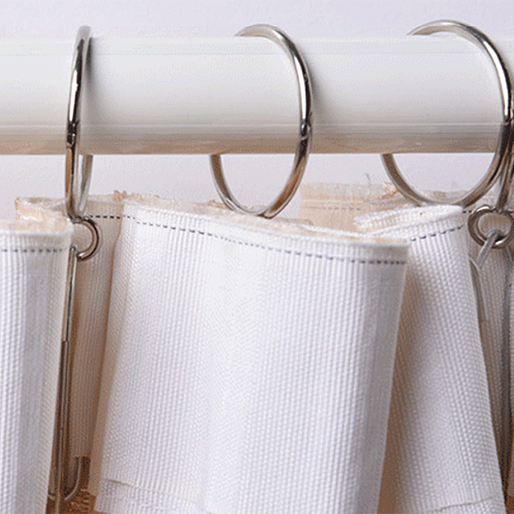 12pcs  Hook with Clamp Shower Curtain Home Decoration