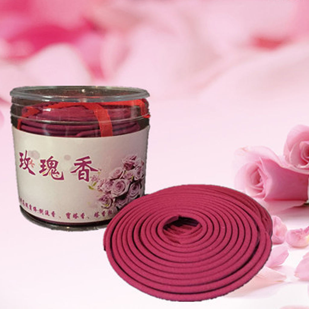 3pcs Natural Spiral Coils Incense Sandalwood Incense for Bathroom Meditation