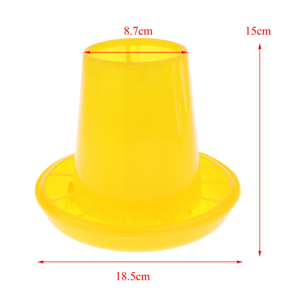 10pcs Automatic Feeder Water Dispenser for Chickens, Quails, Pigeons, Birds,