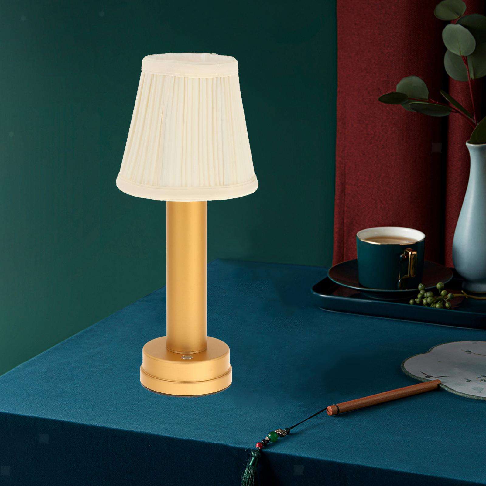 Retro Cordless Table Lamp Warm Light Reading Light Night Light Ornaments