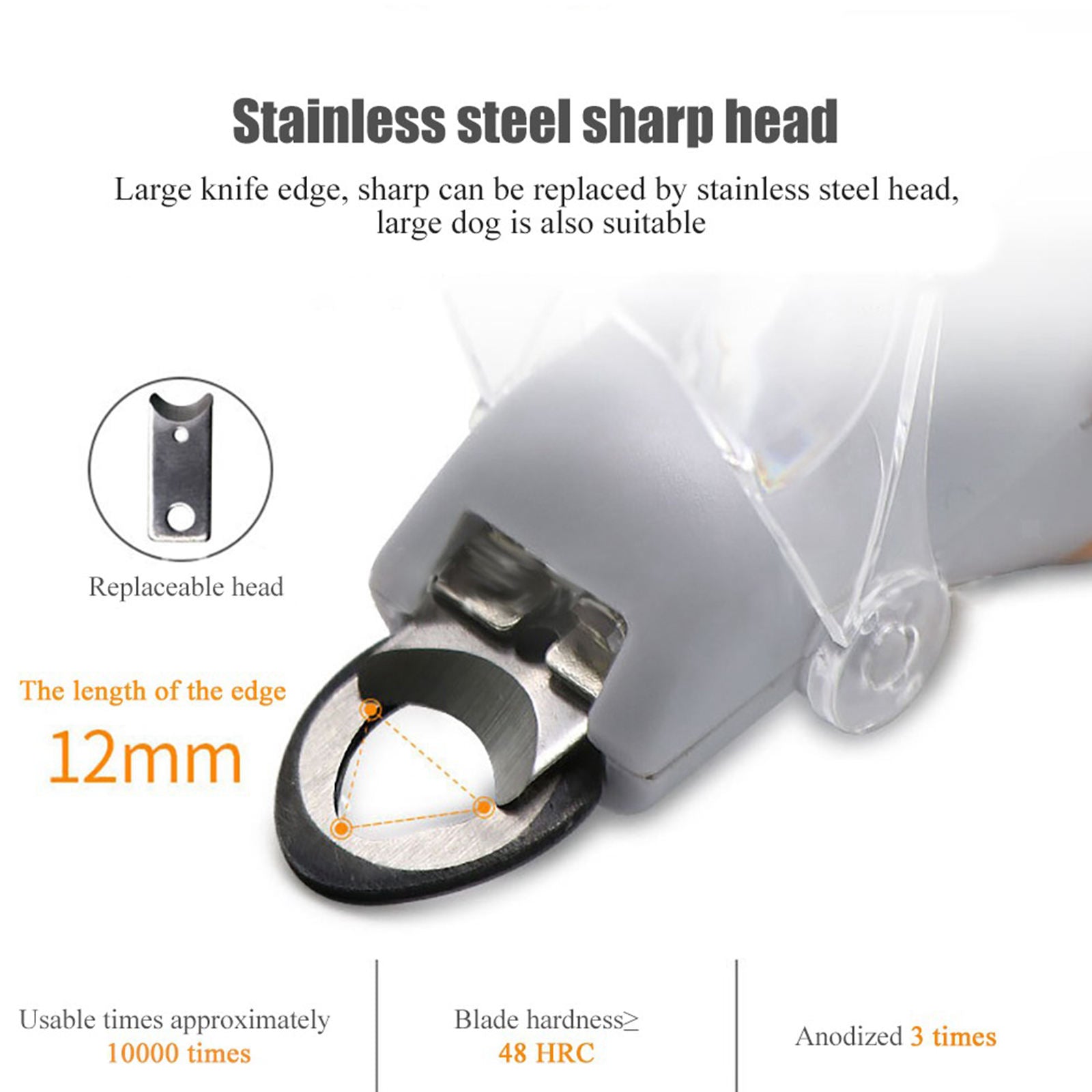 Grooming Tool Safety Pet Nail Trimmers & Clippers w/ LED Light Claw Care