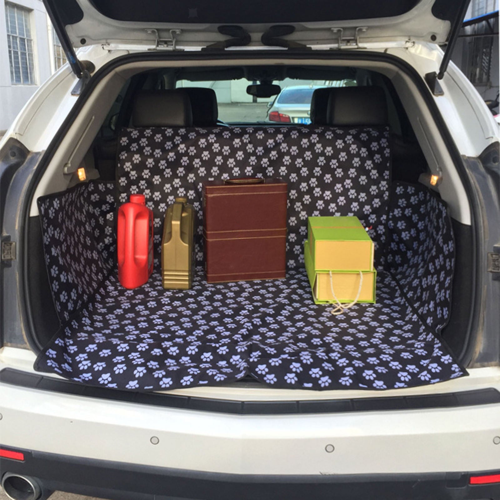 Pet Carriers Dog Seat Cover Protect Waterproof Hammock Back Mat for Car SUV