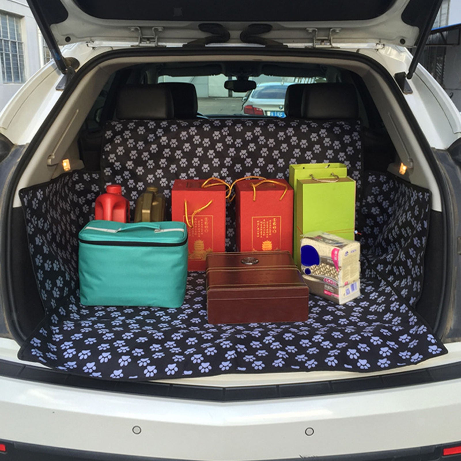 Pet Carriers Dog Seat Cover Protect Waterproof Hammock Back Mat for Car SUV