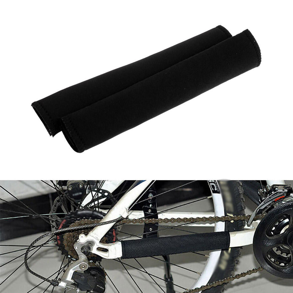 2Pcs Bicycle Frame Chain Stay Protector Guard Anti-scratch Chain Care Cover