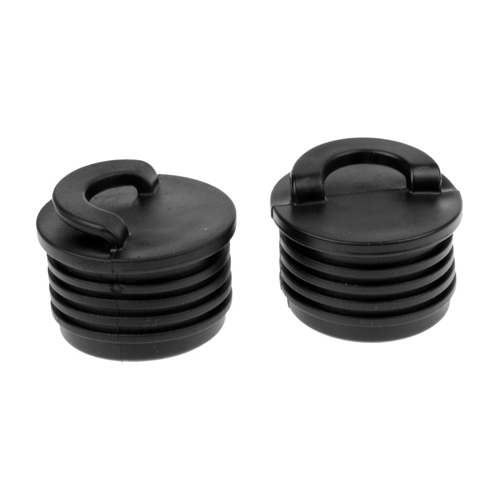 2 Pieces Marine Boat Scupper Stopper Plugs for Canoe Yacht Raft Dinghy
