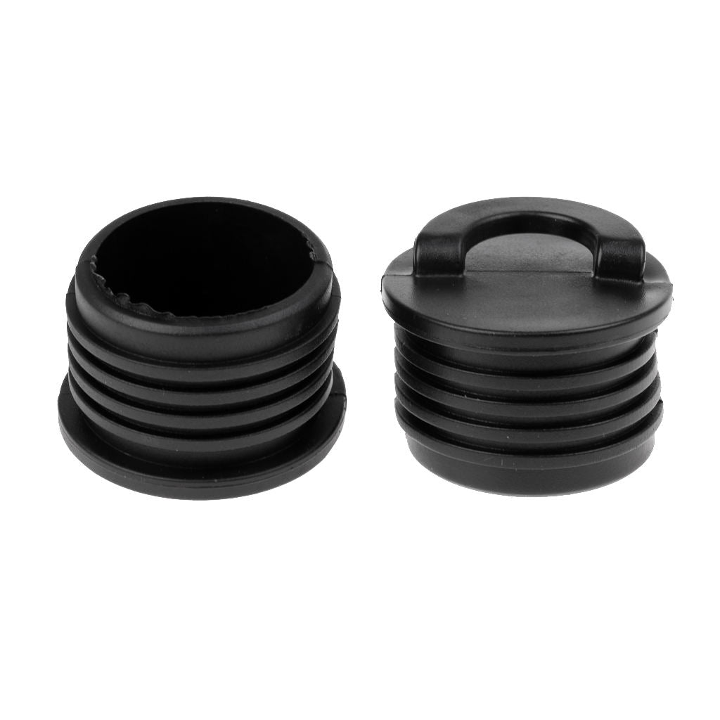 2 Pieces Marine Boat Scupper Stopper Plugs for Canoe Yacht Raft Dinghy