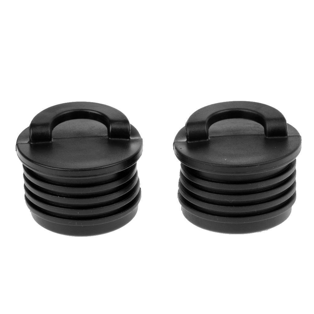 2 Pieces Marine Boat Scupper Stopper Plugs for Canoe Yacht Raft Dinghy