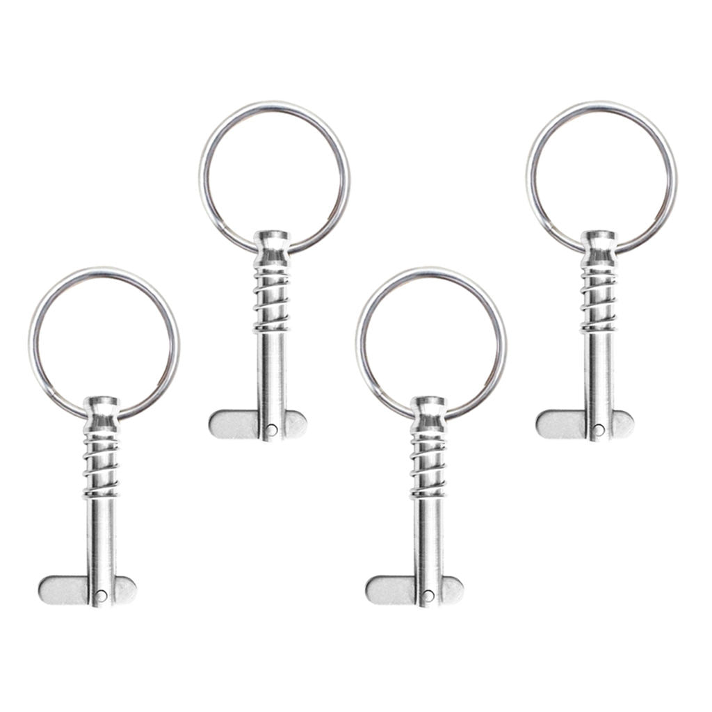 4pcs Spring Clip With Traction  For Bimini Top Boat