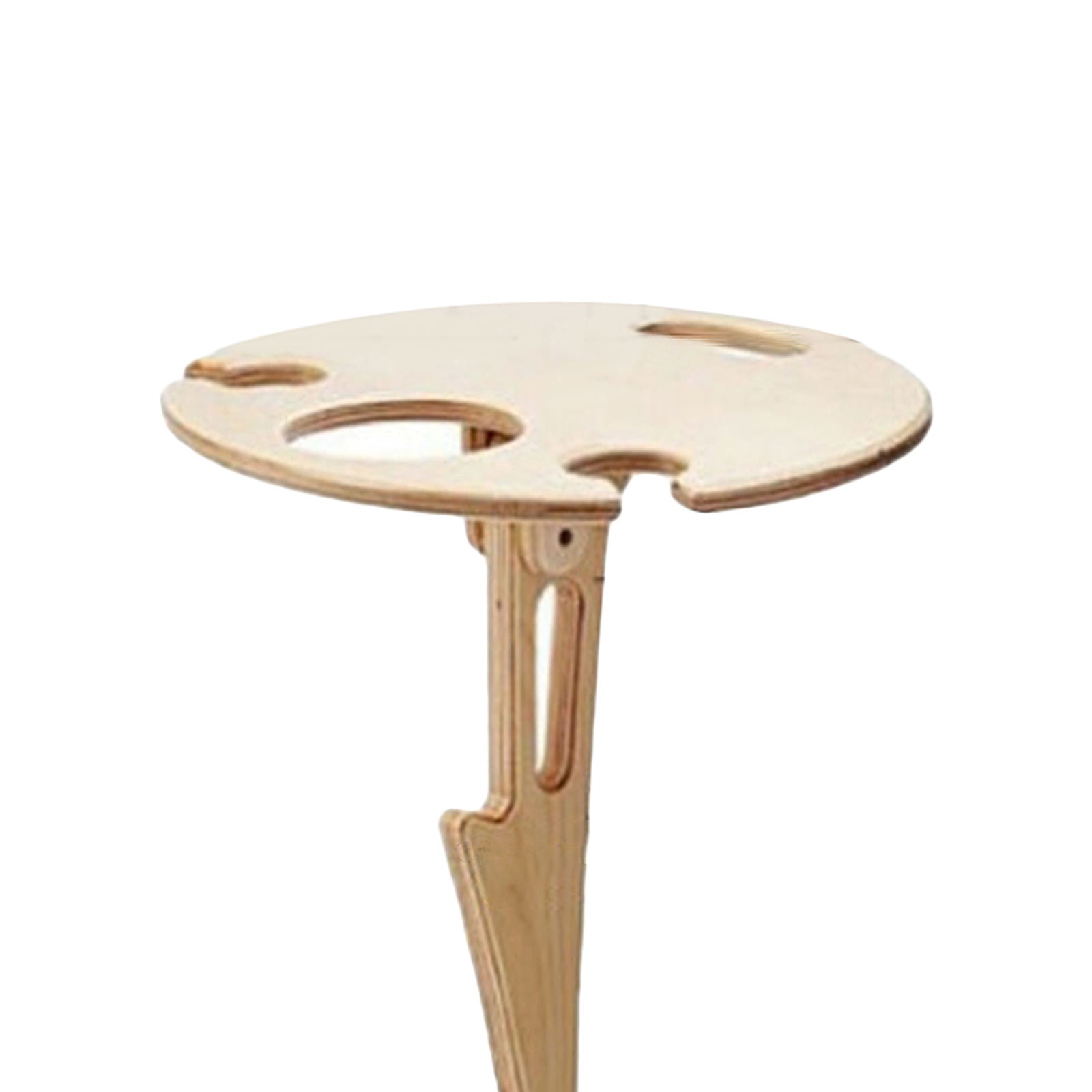 Outdoor Wine Table Picnic BBQ Wine Glass Bottles Holder Support Rack Snack