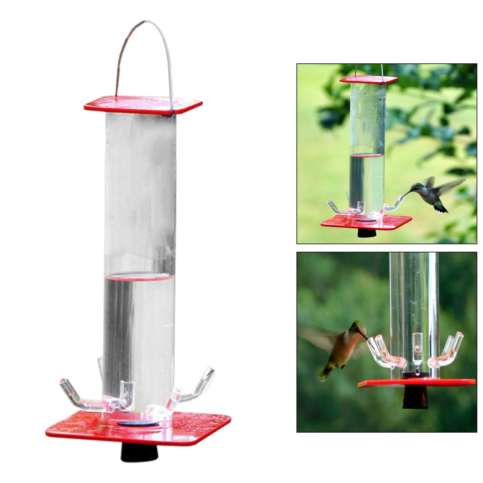 Hummingbird Feeder Hummingbird Feeding Station with Hanging Hook Garden
