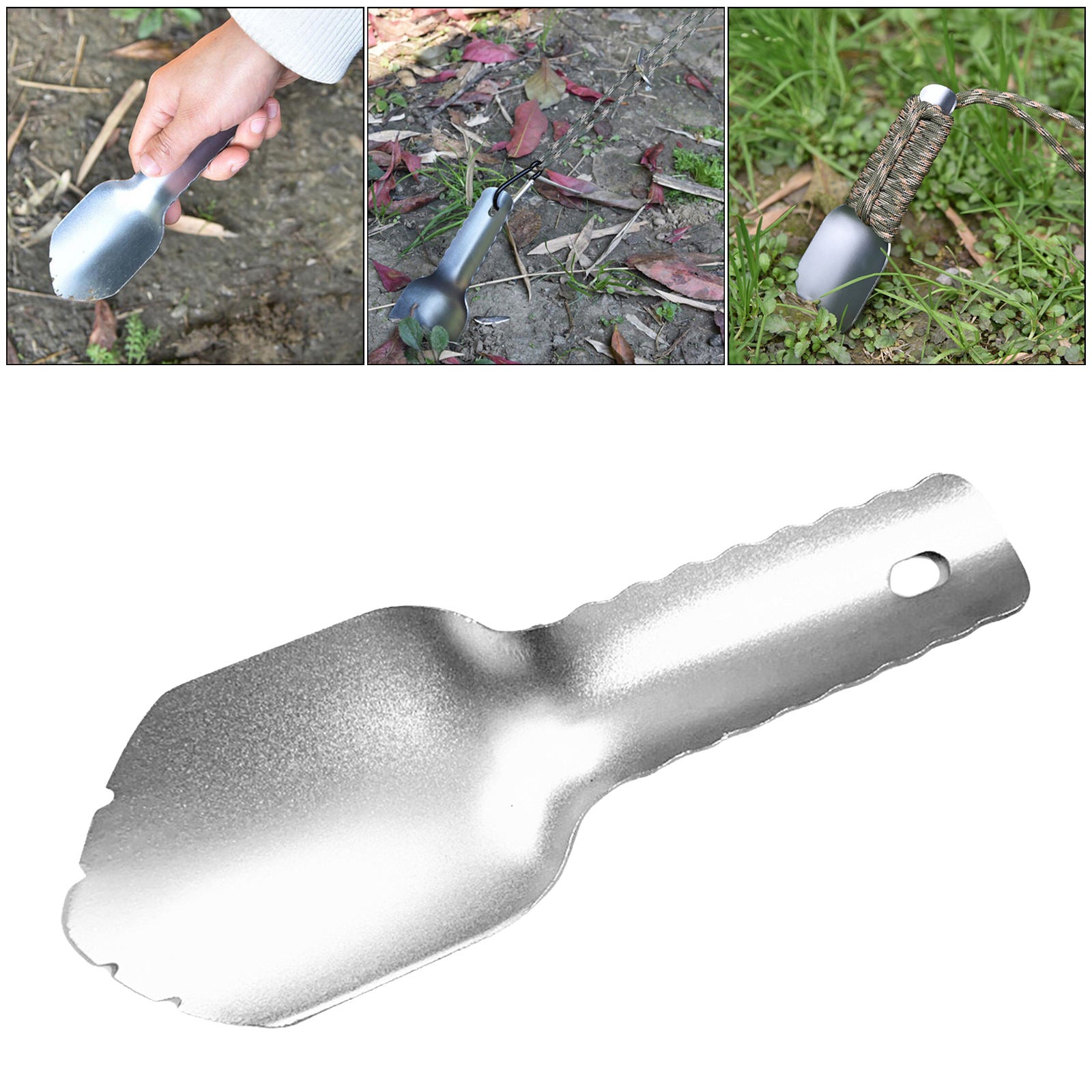 Handy Small Garden Shovel Trowel Transplanting Weeding Digging Planting Tool