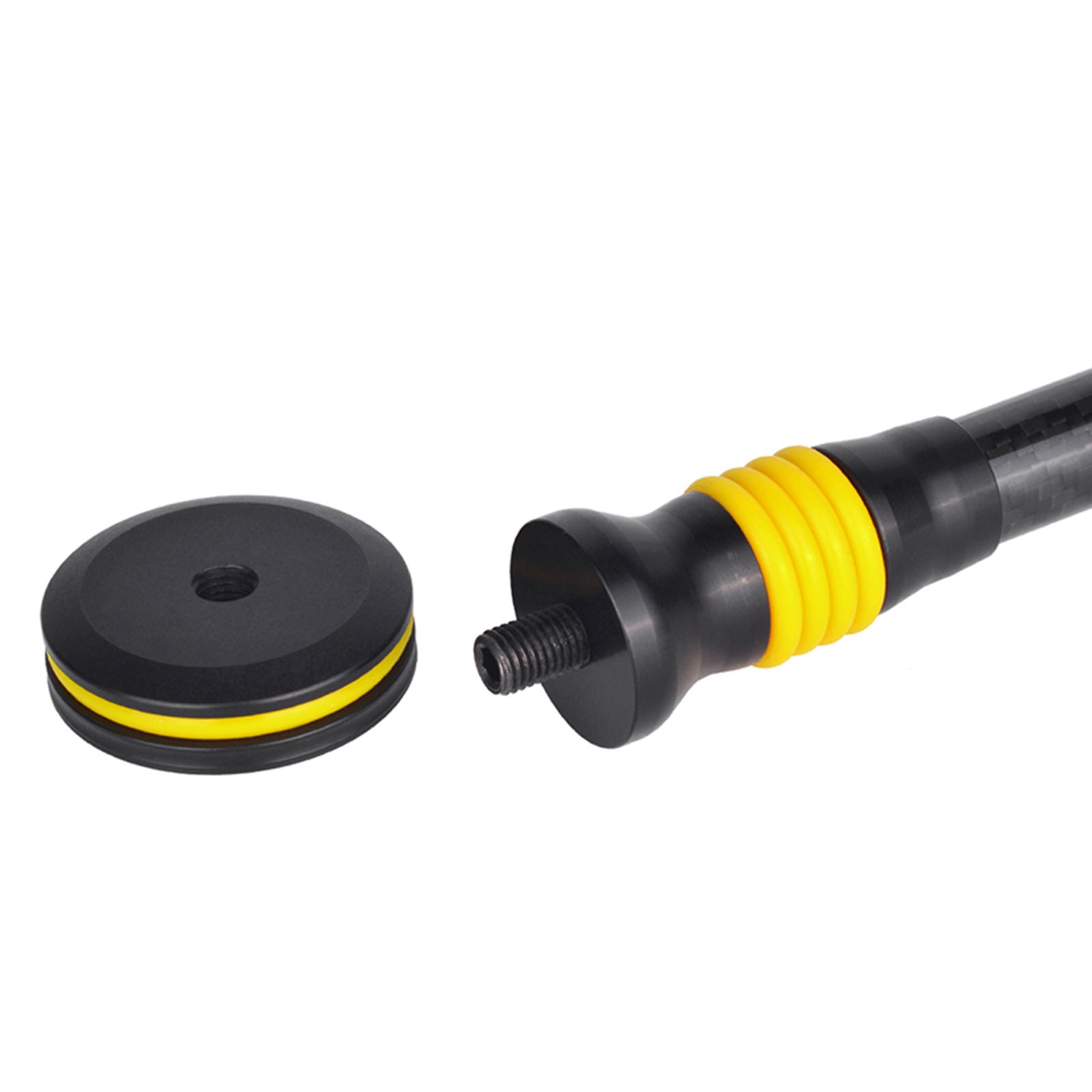 9" Archery Bow Stabilizer Carbon Fiber Balance Bar Shock Absorber Damper