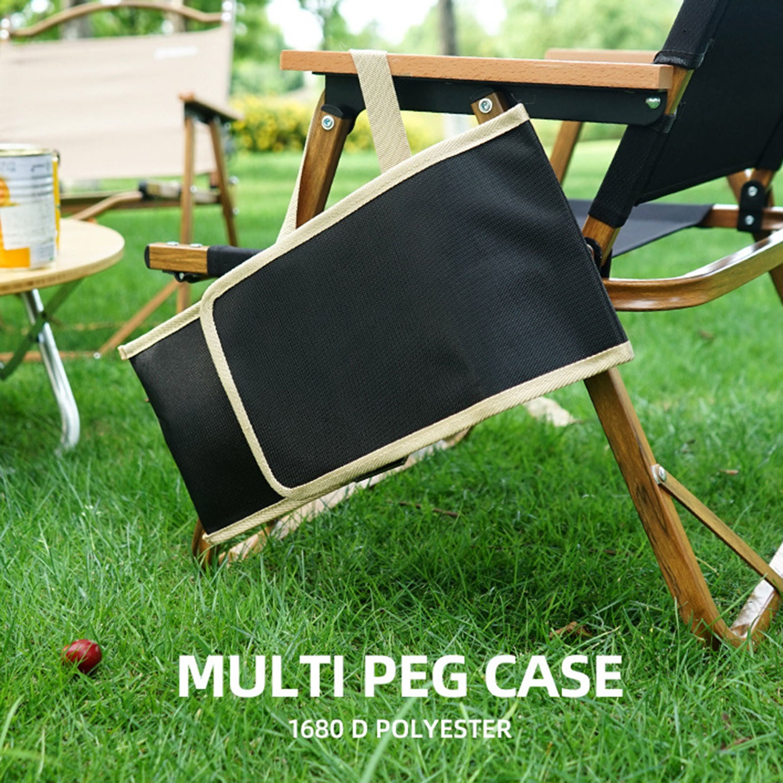 Tent Stakes Storage Bag Tent Pegs Tools Organizer Holder Tote Pouch Fishing