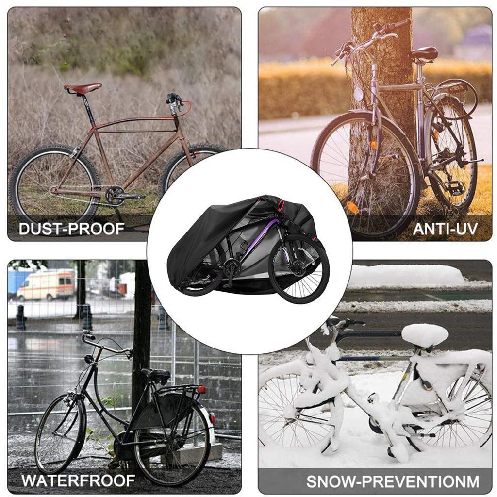 Waterproof Outdoor Heavy Duty Anti UV Rain Dust Bicycle Mountain Bike Cover