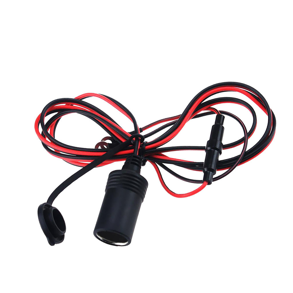 Waterproof 12V Car Boat Female Cigarette Lighter Power Plug Outlet Socket
