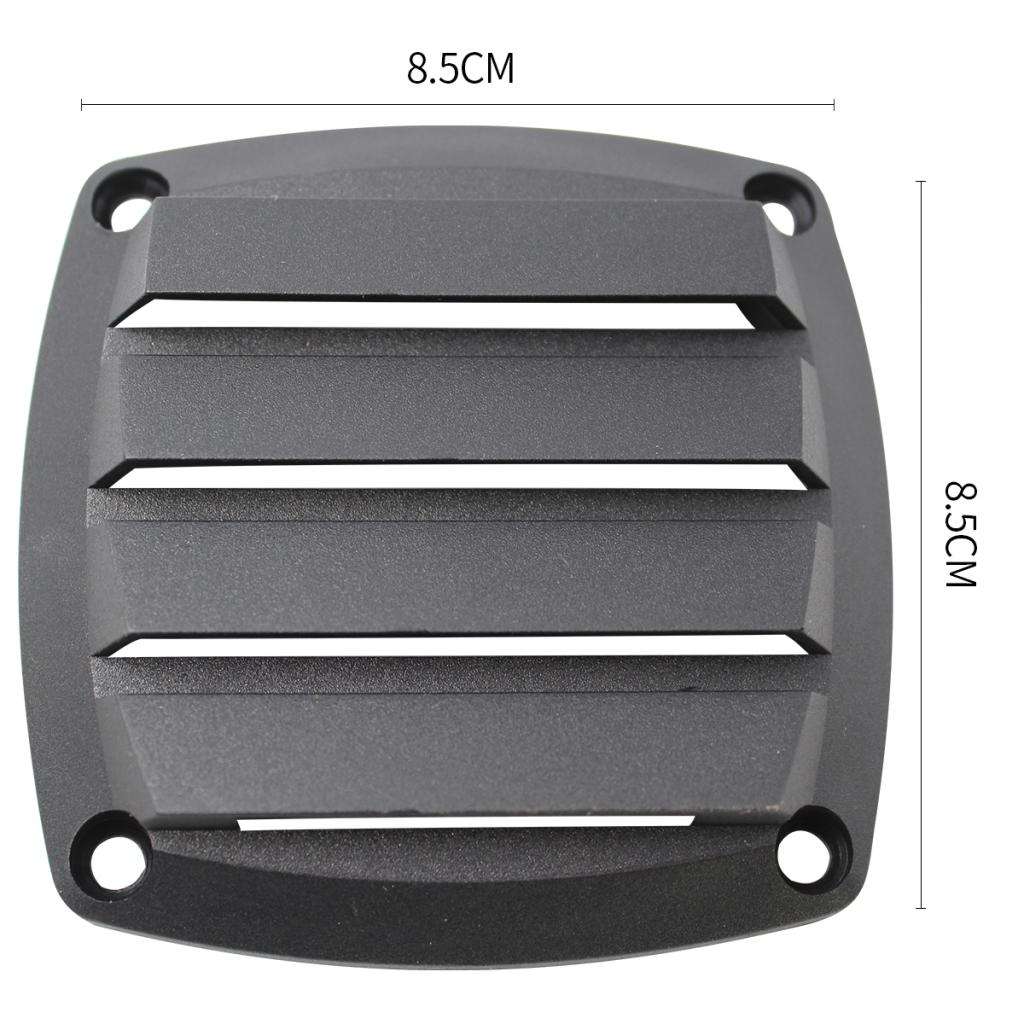 2x Multi-use Plastic Louvered Vents Marine 3-1/4'' Hose Hull Air Vent Cover