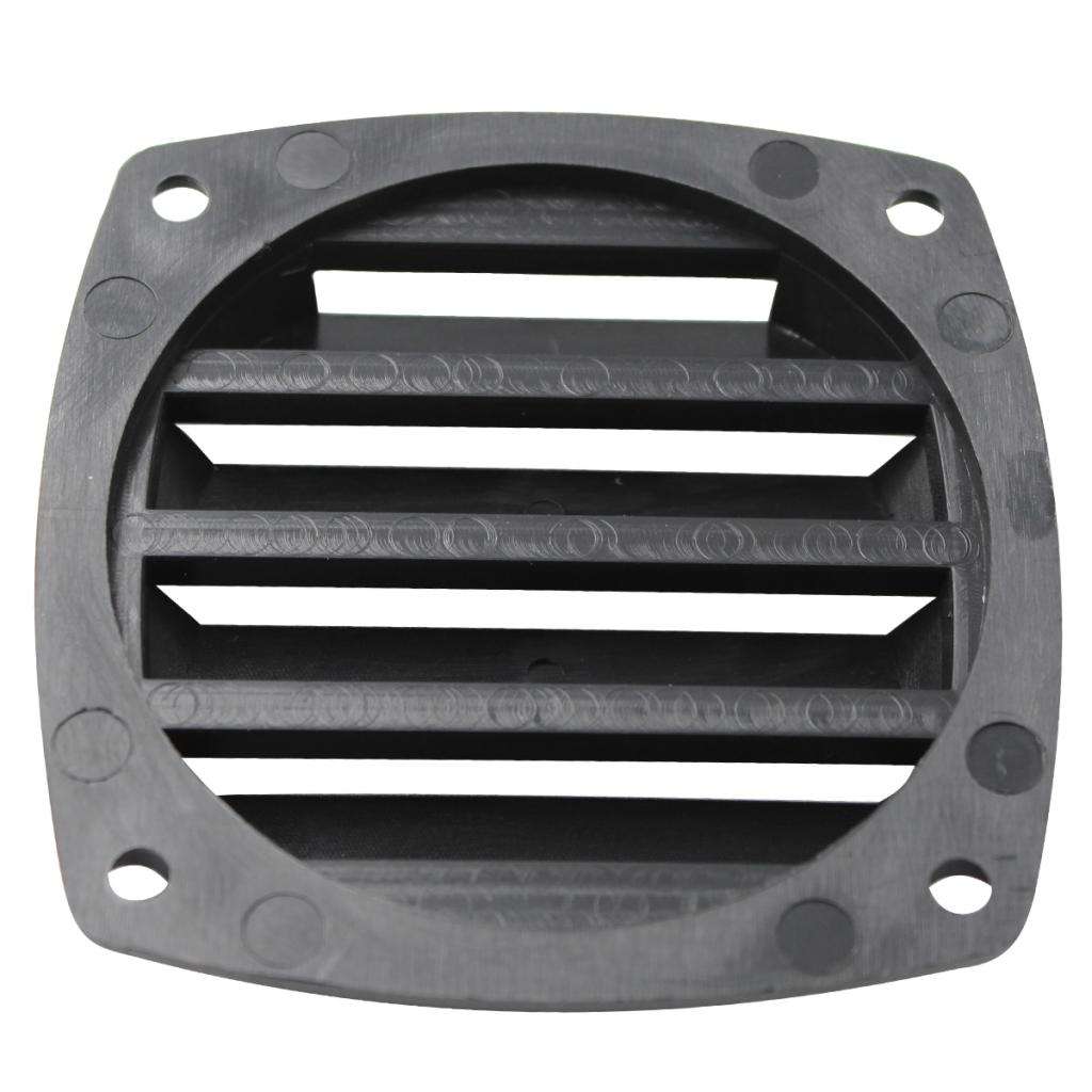 2x Multi-use Plastic Louvered Vents Marine 3-1/4'' Hose Hull Air Vent Cover