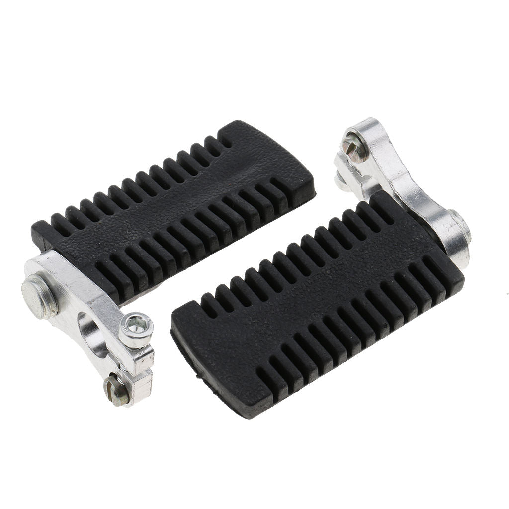 1 Pair Motorcycle Foot Rests Pedals Footpegs for 47cc 49cc Mini Pocket Bike