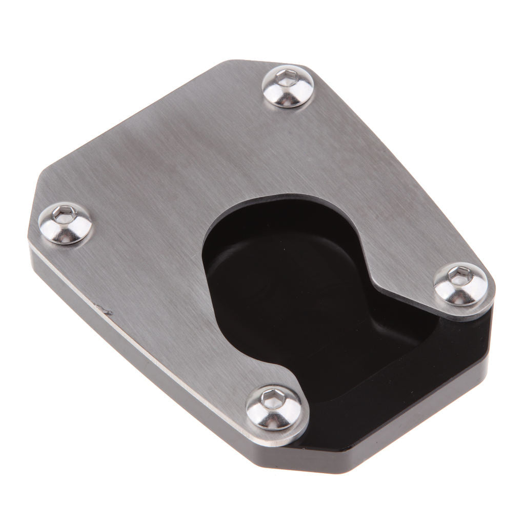 Motorcycle   Kickstand   Side   Stand   Extension   Foot   Plate   Pad   for