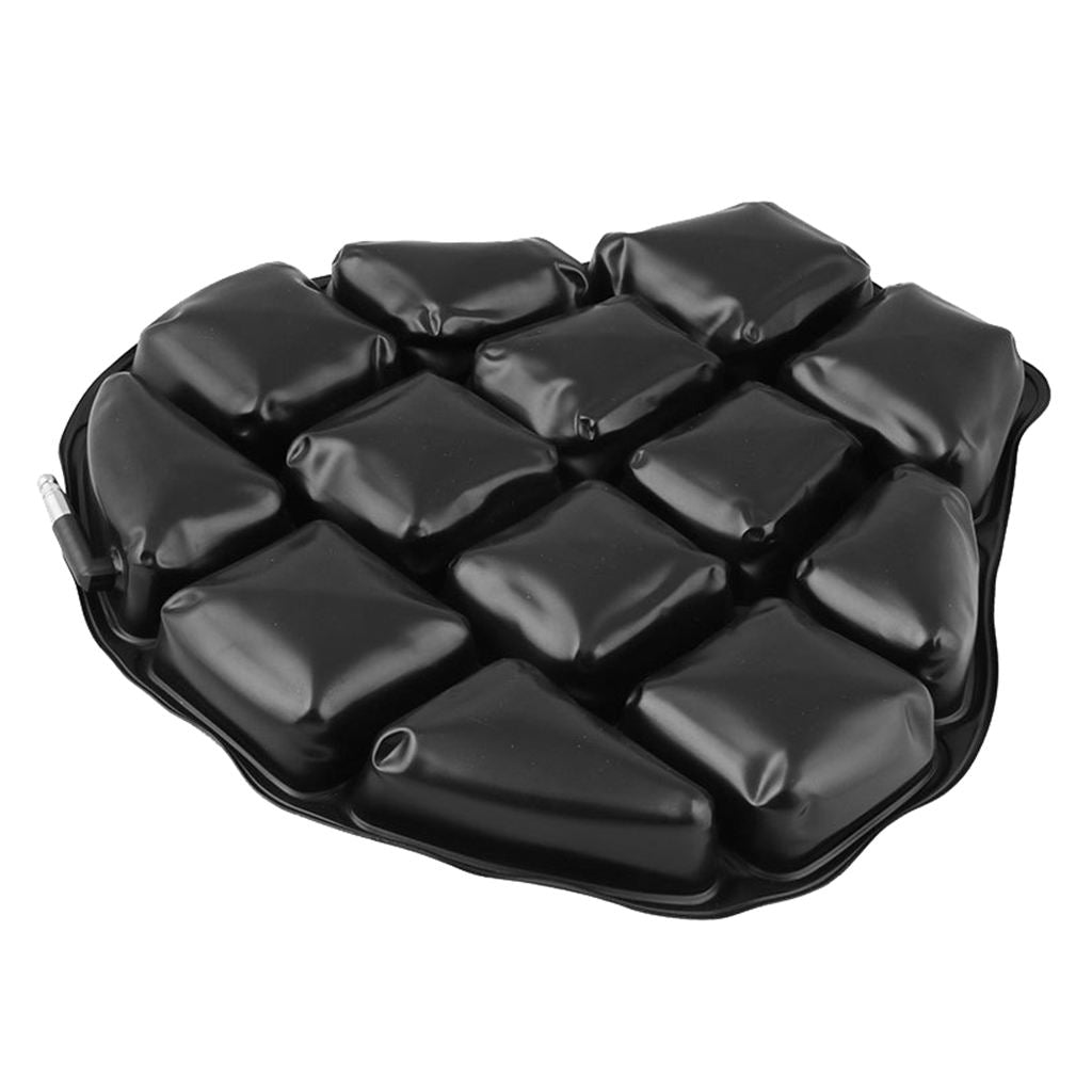 Motorcycle Air Seat Cushion Pressure Relief Pad for Cruiser Touring Saddle
