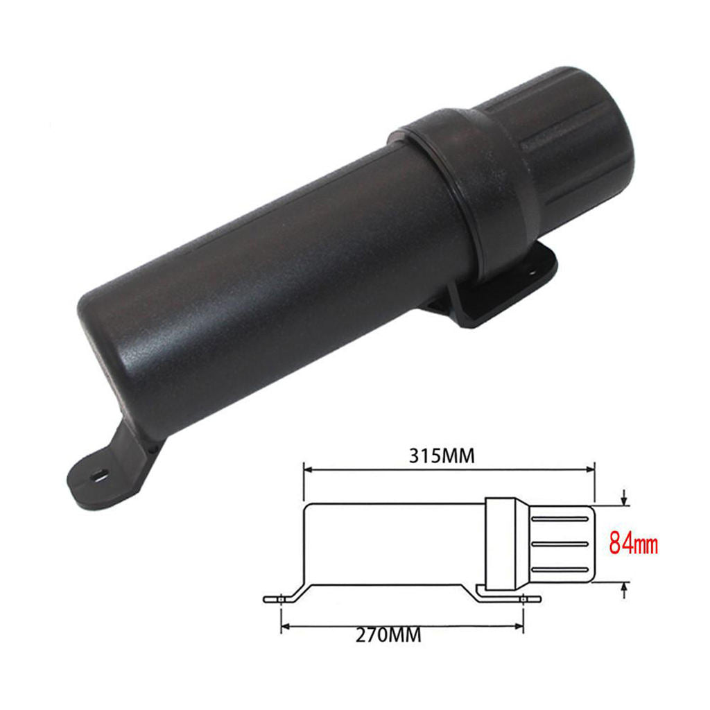 Waterproof Motorcycle Tools Tube 84mm Driving License Storage Box for Suzuki