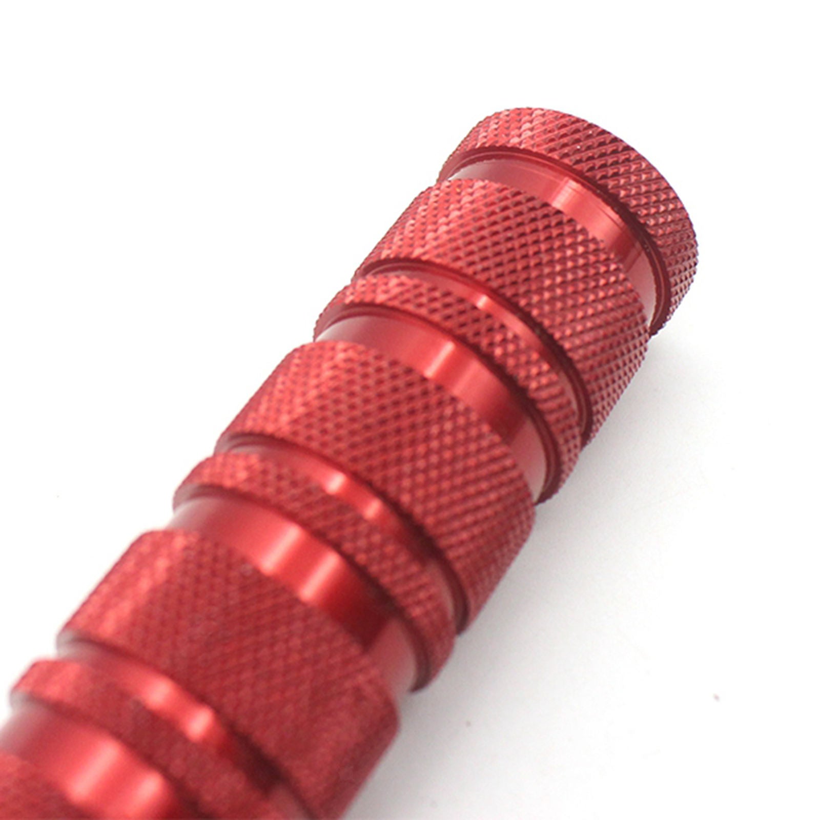 Front Foot Pegs Footpegs for Kawasaki Z800 Z650 Z900 Z1000 Z750 ZX-10R Red