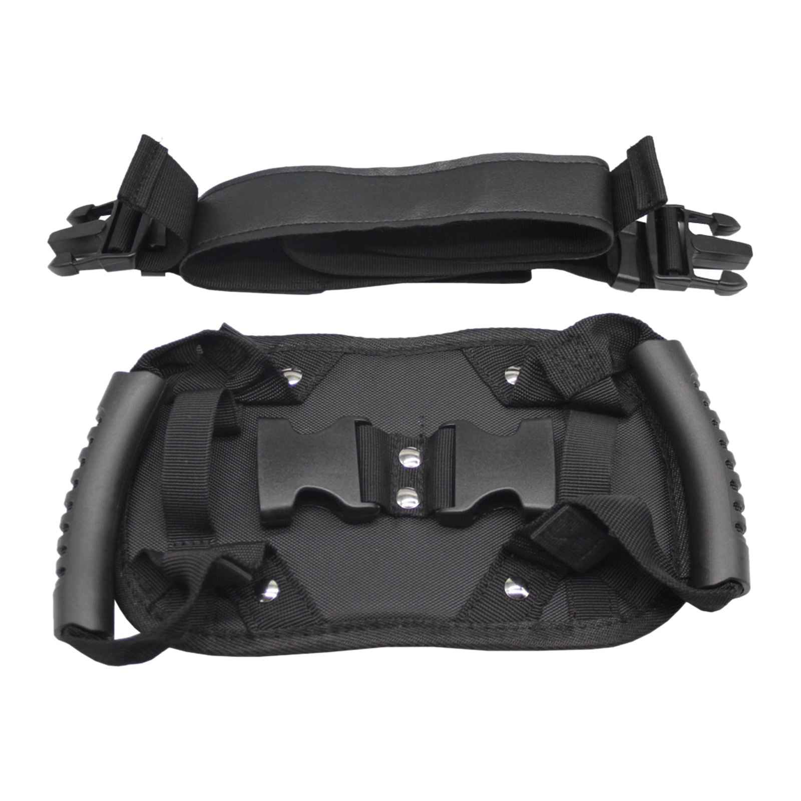 Motorcycle Safety Belt Scooter Grip Handle Strap Non-slip Back Seat Safety