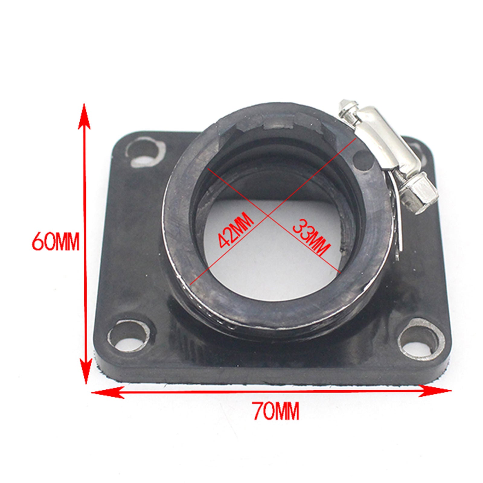 Carburetor Interface Manifold Adapter Set For Yamaha DT100 560-13565-00