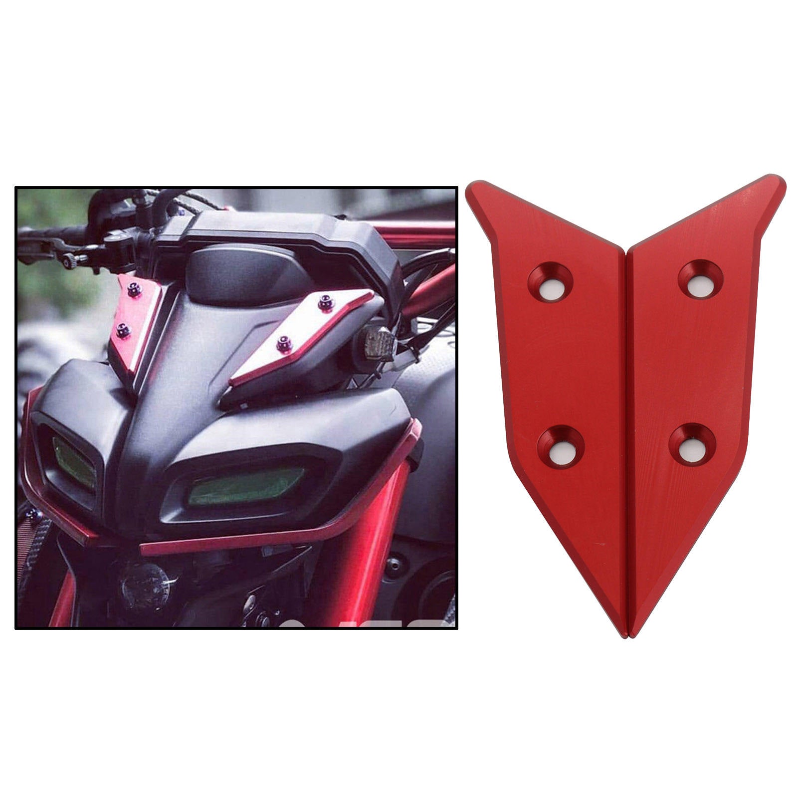 Front Body Cover Mtkracing for YAMAHA MT-15 2018-2020 Motorbike Parts Red