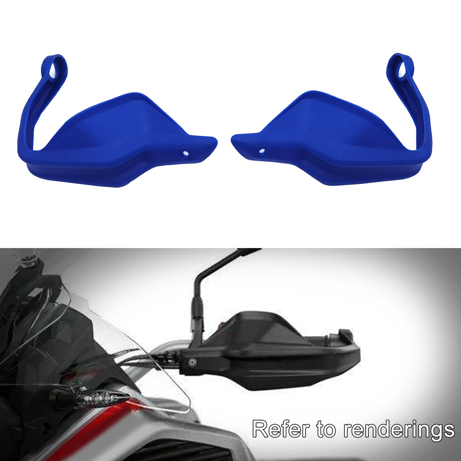 Motorcycle Handguard Hand Guard for BMW R1200GS ADV 2013-2018 S1000XR Blue