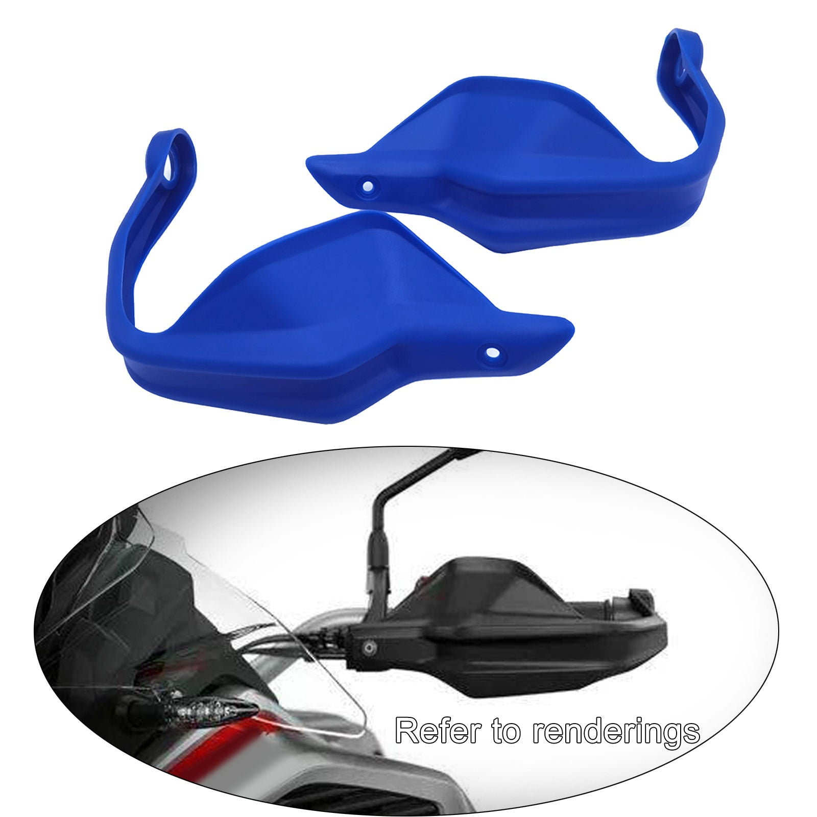 Motorcycle Handguard Hand Guard for BMW R1200GS ADV 2013-2018 S1000XR Blue