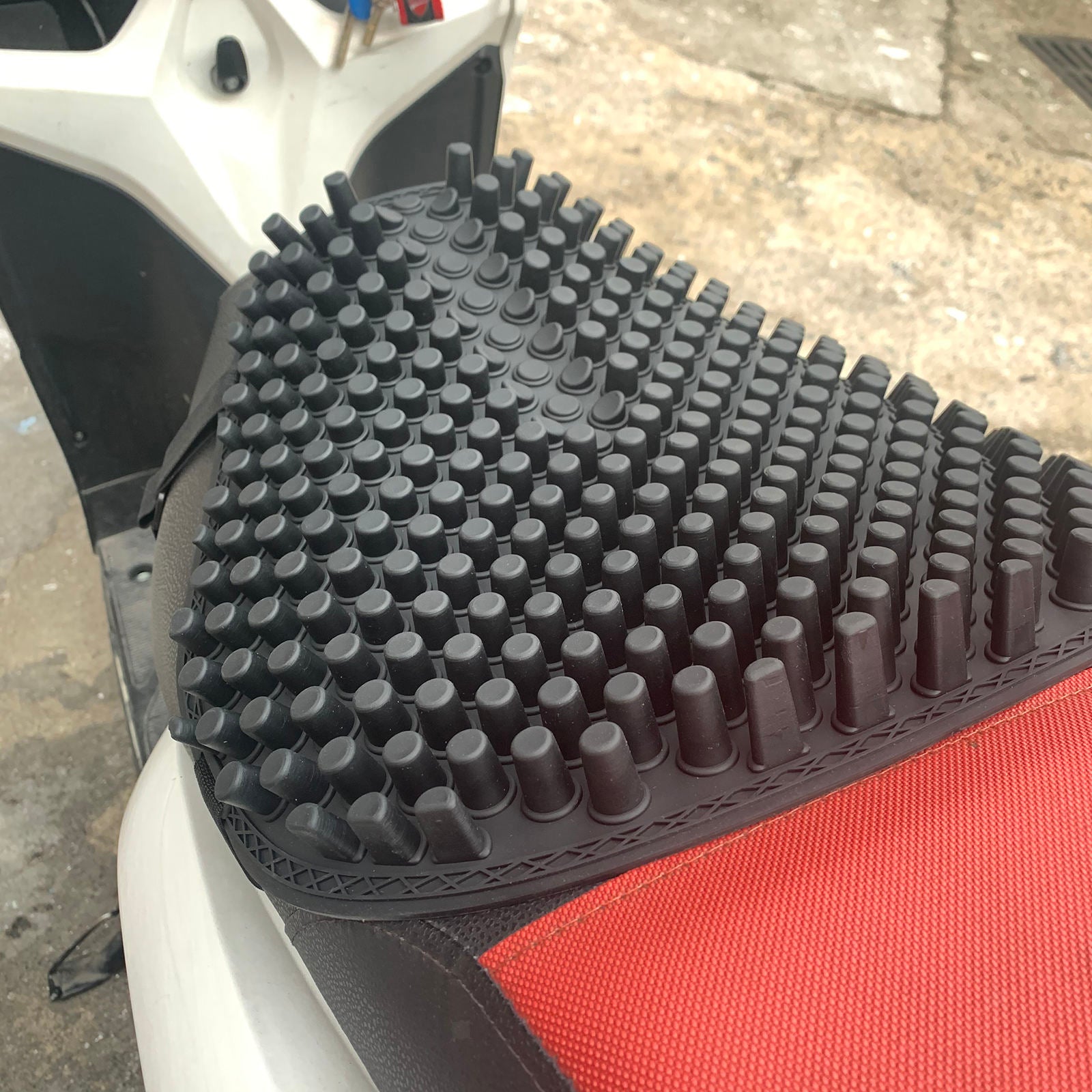 Motorcycle Seat Cushion Seat Pad Pressure Relief for Touring Sport Cruiser