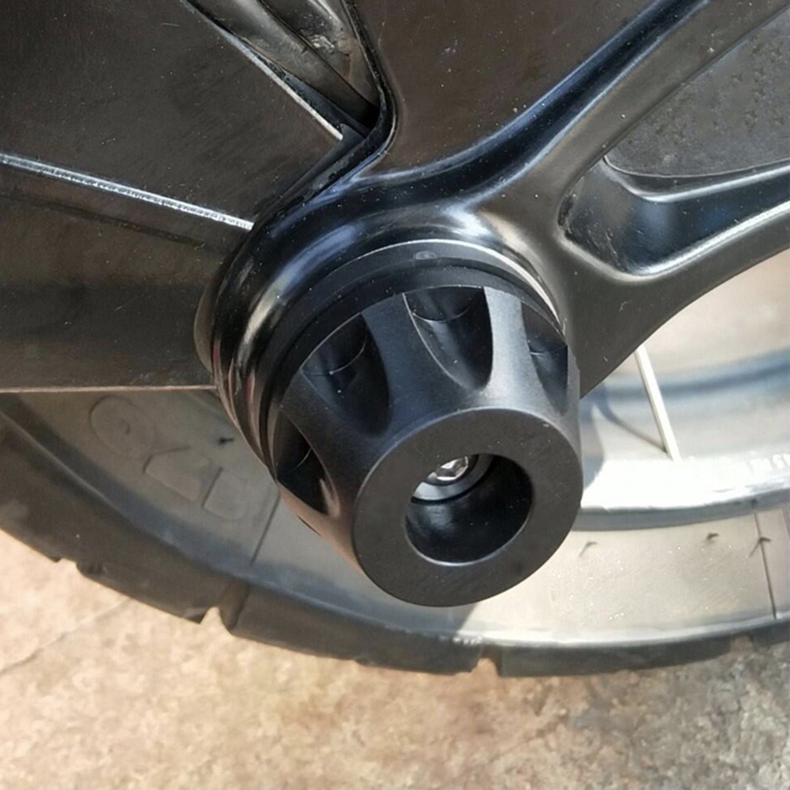 Rear Axle Crash Protection Sliders For BMW R1200GS Falling Accessories